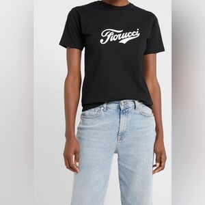 Fiorucci black cotton tshirt, size small